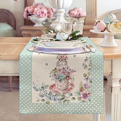 Vingi Runner Pasquale 45X140Cm In Cotone Gobelin Centrotavola Pasqua Dis.1 6046