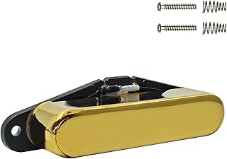 Pro TL-60S Vintage Alnico 5 Single Coil Neck Pickups for FD Tele Style Electric Guitar, Gold