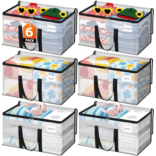 Fab totes Moving Bags Extra Heavy Duty Oversized Storage Bags with Reinforced Handle and Double Zippers,Moving Supplies Totes for Storage Packing Dorm Room Essentials Alternative to Moving Boxes