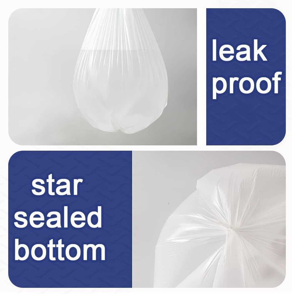 OKKEAI 5L Garbage Bags, Small Trash Bags for Bathroom, 120 Count image 2