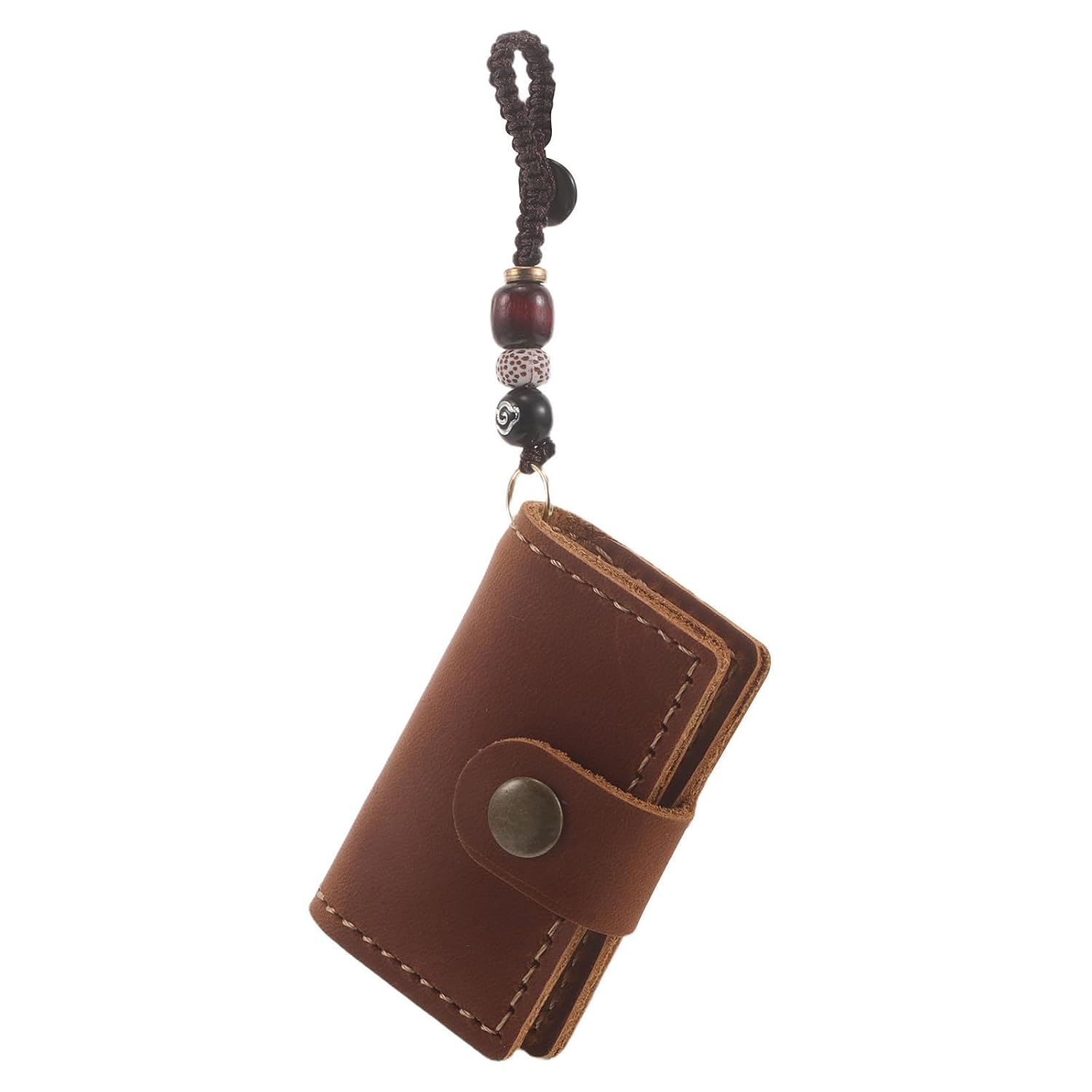Hemoton Mini Notebook for Keychain and Phone with Hanging String, Lightweight Small Journal with Smooth Writing Surface, for Walks and Grocery Runs, Portable Pocket Memo Book