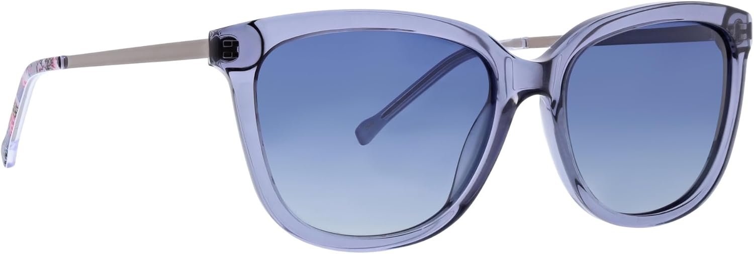 Vera Bradley Women's Polarized Bevyn Square Sunglass