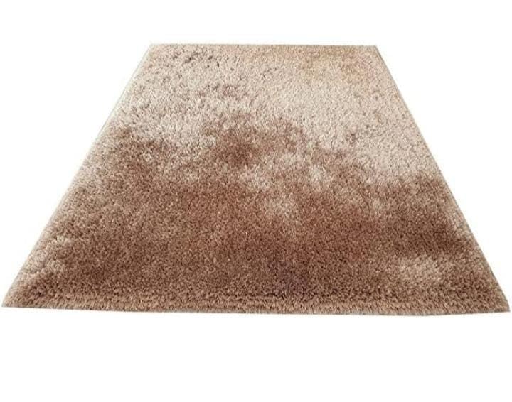 Image of Carpet for Living Room 5X7 FEET Modern Soft Shaggy Carpet Thick, Fluffy & 2 inch Pile Shag Rug for Your Kids Room, Bedroom & Livingroom (Beige A)
