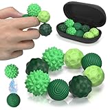 8 Stück Geräuschlose Magnetische Stress Bälle Teenager, Frauen & Männer - Fidget Toy für Sofortige Entspannung & Konzentration in Büro und Zuhause