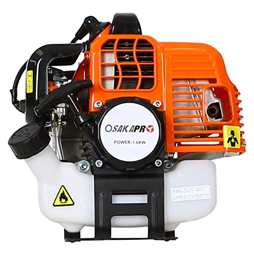 Ssline Multi-Functional Trimming Tool Professional Gas-Powered Gardening Tools With Hedge Trimmer,String Trimmer,Brush Cutter,Pole Saw,Head Trimmer, 40" Extension Pole Garden Trimming Tool Set (33Cc) #TOP2