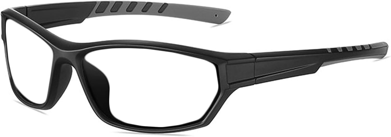 Sports Transition Photochromic Bifocal Reading Glasses for Men Wrap Around Safety Glasses with Readers sunglasses F25 - Image 4