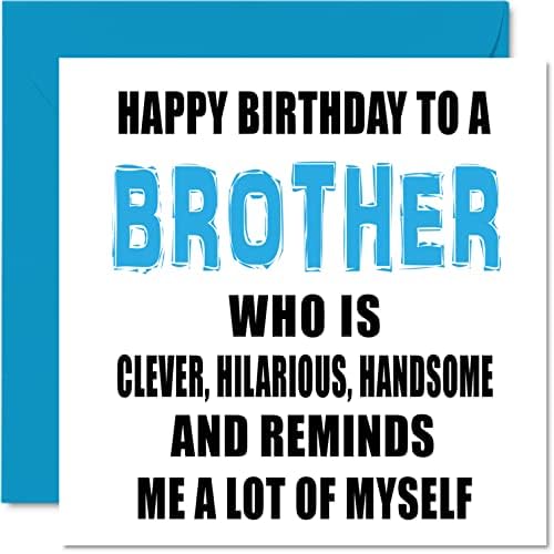 Funny Birthday Cards for Daughter - Smart, Funny, Good Looking - Joke Happy Birthday Card for Daughter from Mum Dad, Daughter Birthday Gifts, 145mm x 145mm Birthday Greeting Cards Gift for Daughter