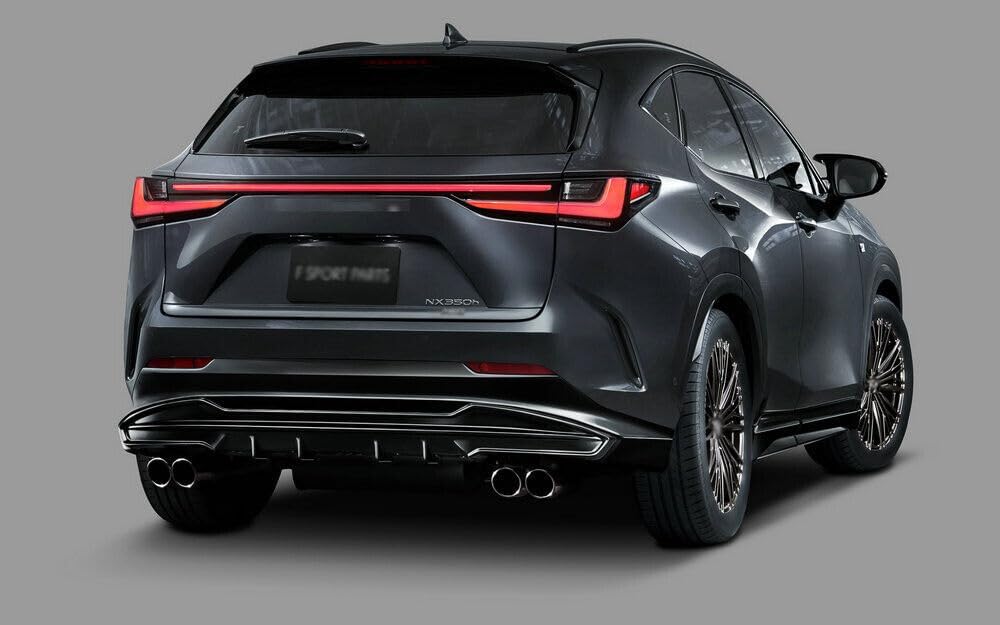Roof Rack Rails Crossbar Fits for All New Lexus NX 250 350 450h 2022-2025 Black 2PCS Cargo Bars