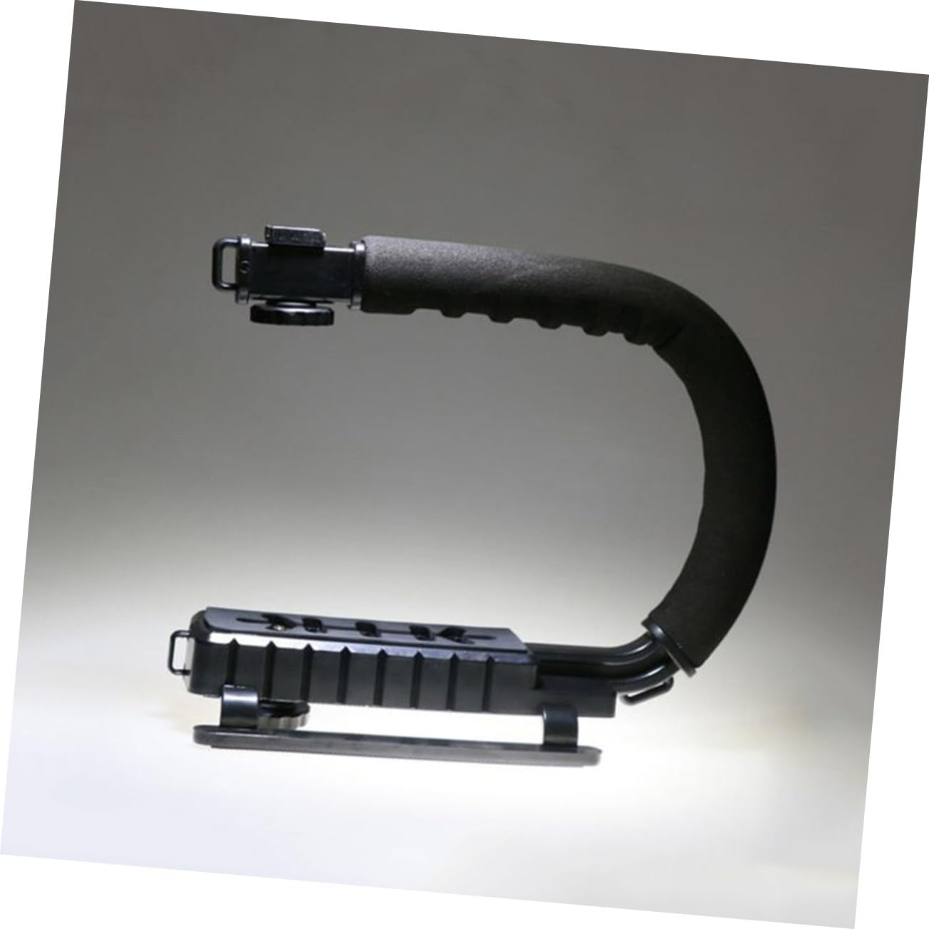 NUOBESTY Stabilizzatore Videocamera Portatile U Tipo con Impugnatura Maneggevole per Riprese Video Stabilizzate e Fotografie Nero