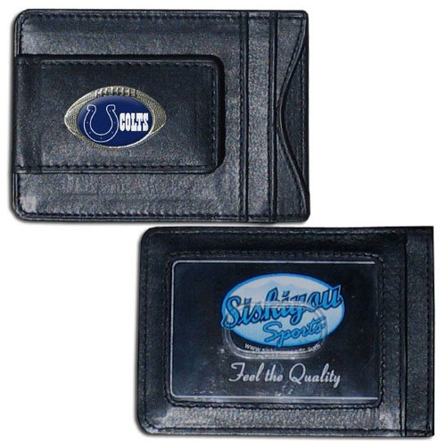 Image of NFL Leather Money Clip Cardholder