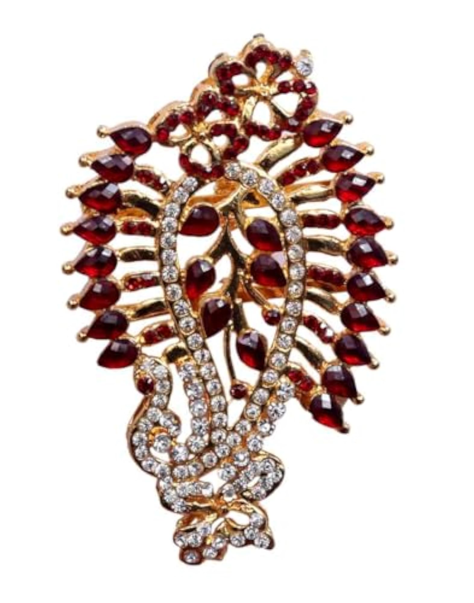 Rajputana Royal Kalgi & Coat Brooch, Design 10