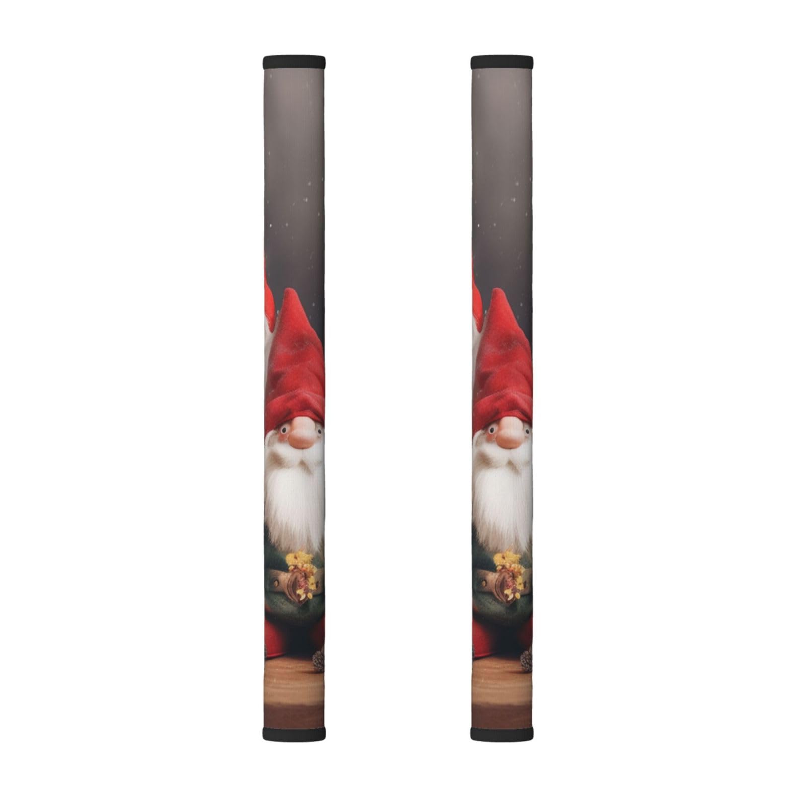 Vgfjhndf Christmas Santa Claus Gnomes Refrigerator Door Handle Covers 2-Pack, Printed Protect And Decorate For Fridge Ovens Dishwashers