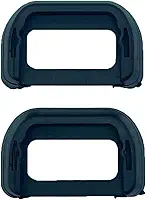 (Pacote com 2) EP17 Soft Camera Eyecup Eyepiece Visor de substituição para Alpha A6400 A6500 A6600