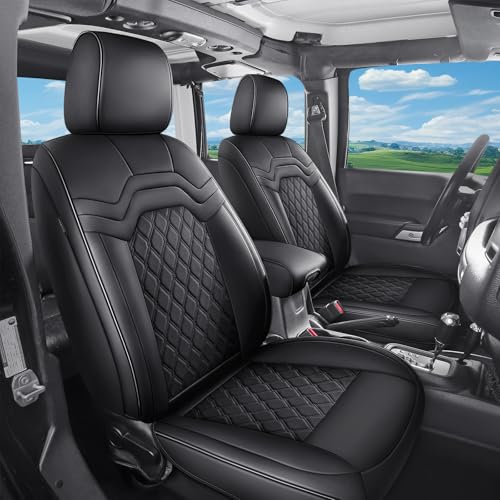 Huidasource Ford F150 Front & Rear Seat Covers Full Set, Black Leather Car Seat Cushion Cover Fit for 2015-2026 Ford F150 & 2017-2026 F250 F350 F450 Crew Cab XL XLT Lariat King Ranch Platinum by Huidasource - Used condition - US$38.64