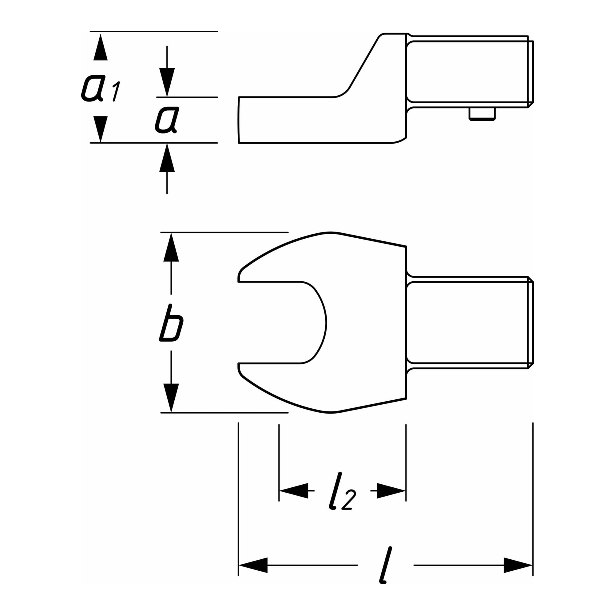Hazet - Llave de doble boca