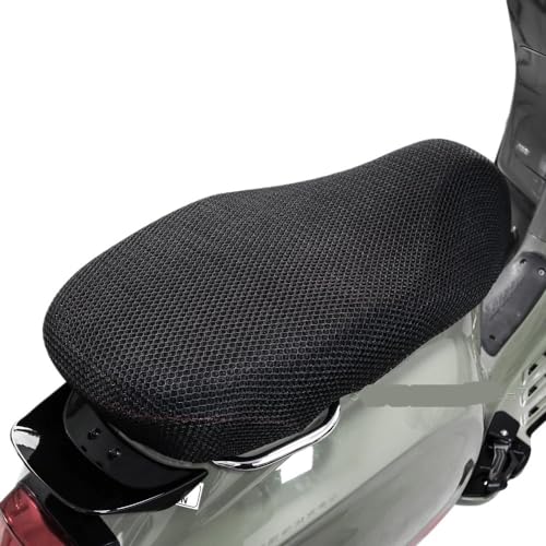 Coussin de siège moto imperméable et housse respirante anti-glisse pour scooter