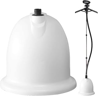 Vaporizador de ropa vertical de pie con percha antideslizante, 1750 W, calentami percha antideslizante, 1750 W, calentamiento rápido de 45 segundos, elimina arrugas al instante, color negro.