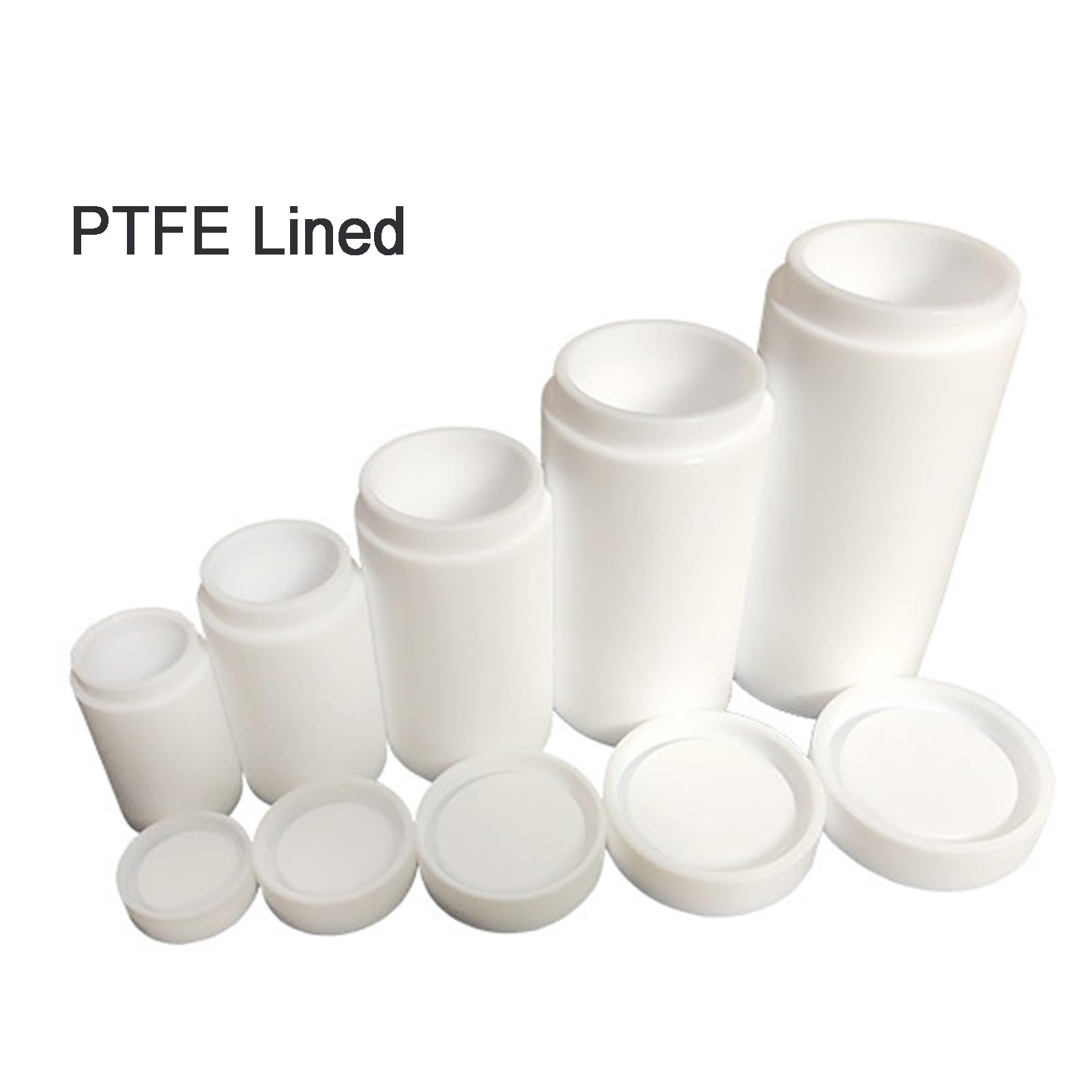 Reattore Autoclave Idrotermale da 200 Ml, Serbatoio di Digestione del Reattore Idrotermale Ad Alta Pressione da 3 MPa, con Rivestimento in PTFE E Guscio in Acciaio Inossidabile 304