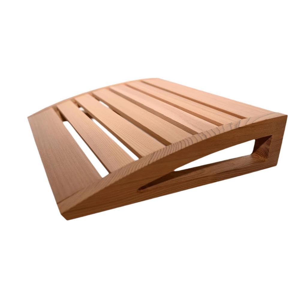 Sauna-Kopfstütze aus Holz, ergonomische Sauna-Nackenstütze, Saunakissen für Damen und Herren, zum Baden, für den Winter, für den Innenbereich