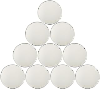 10PCS Golf Ball Marker Golf Cap Clip Iron Ball Position Marking Mark Blank Lacquered Ball Coin 26mm Fluted Blank Ball Coin