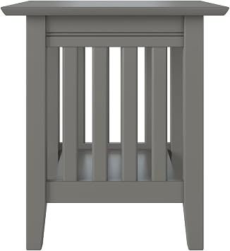 AFI, Mission End Table, Grey