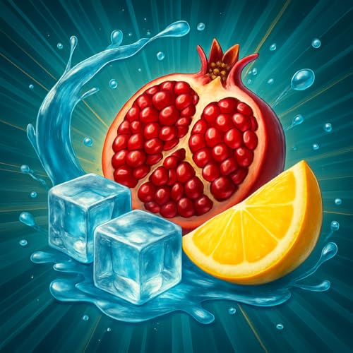Grenade Citron Ice Arôme Concentré 100ml pour éliminer l'arrière-goût sec - 3