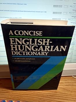 Hardcover A Concise English-Hungarian Dictionary Book