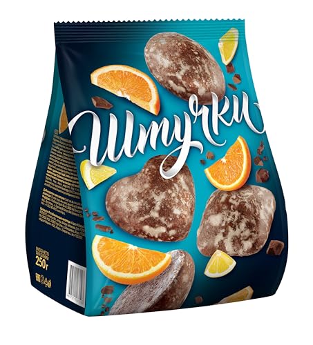 خبز الزنجبيل بالشوكولاتة وقشور البرتقال والليمون المسكرة 250...