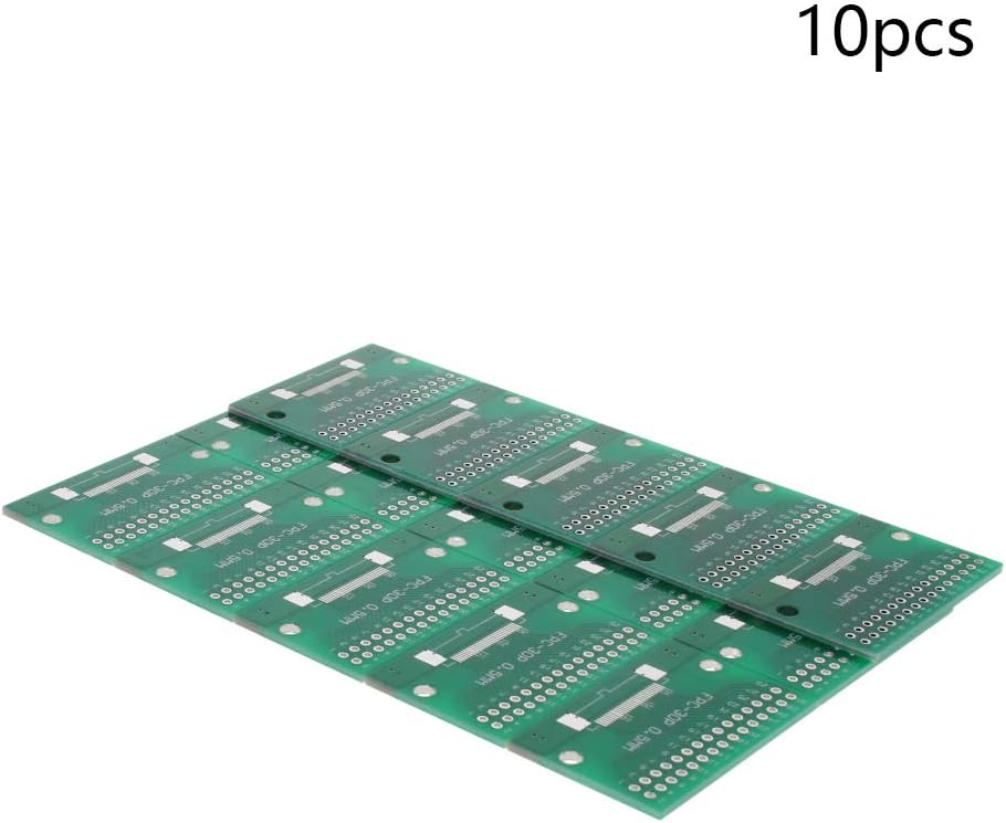 Fielect FPC 30P 0.5 / FPC 30P 1 to DIP Adapter PCB Board SMD Converter for Soldering Practice Boards Ardunio Boards 15Pcs
