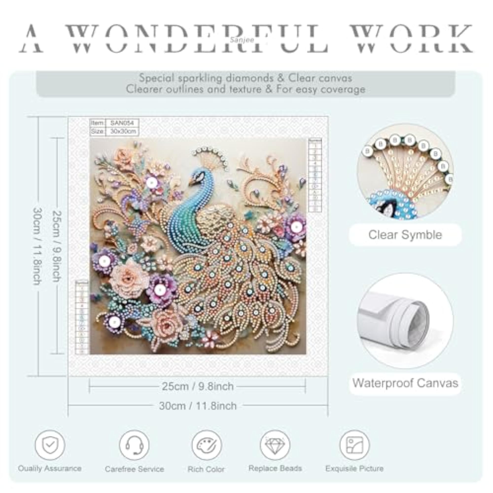 5D Diamond Painting Kits Special Shape for Beginners