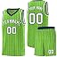 Neon Green-white-navy