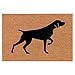 Coir Doormat Front Door Mat New Home Closing Housewarming Gift German Shorthaired Pointer (30
