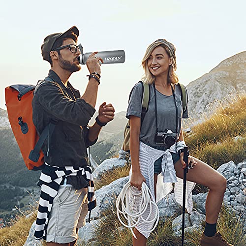 Sports Water Bottle, Bpa Free & Frosted Tritan Plastic, 36Oz Water Bottle With Leak Proof Flip Top Lid, Apply To The Gym, Yoga, Running, Outdoors, Cycling, And Camping… (Gray) #TOP6