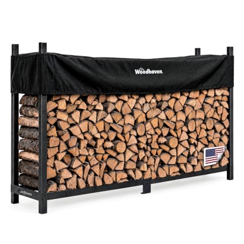 Woodhaven 8-Foot Firewood Rack
