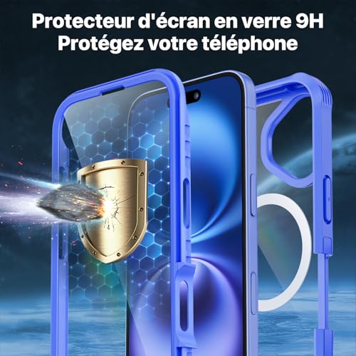 Housse iPhone 16 Plus antichoc idéale pour vos sorties et voyages - 4