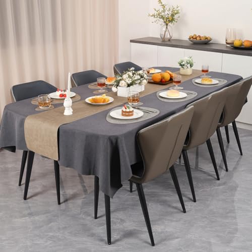 Chitomars Tischsets Leder und Untersetzer, Platzset Rund doppelseitig – Ansicht 3