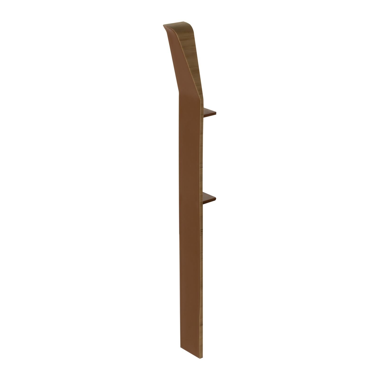 Truly Pvc Supplies English Oak 100/150Mm Roomline Chamfered 90° Internal Corner Joint