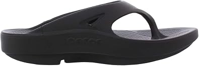 OOFOS OOriginal Flip Flops Unisex Shoes Size 8, Color: Core Black-Black