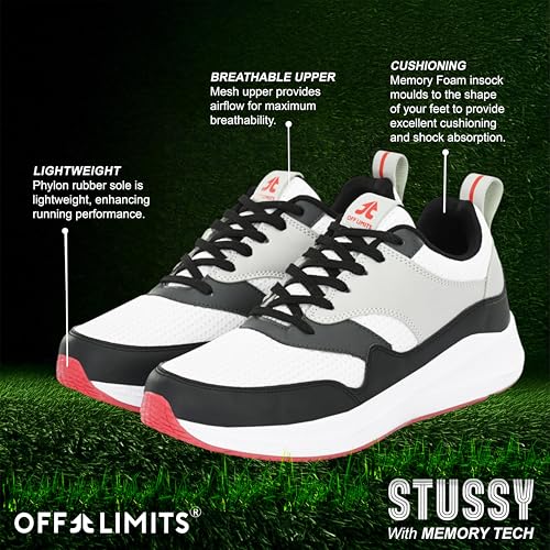 Image of OFF LIMITS Men's STUSSYY (Memory TECH) Running Shoes