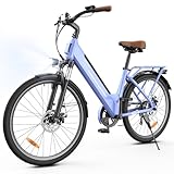 Finbike 26 Zoll E Bike für Erwachsene, 7-Gang Elektrofahrrad mit abnehmbarem 36V 13Ah...