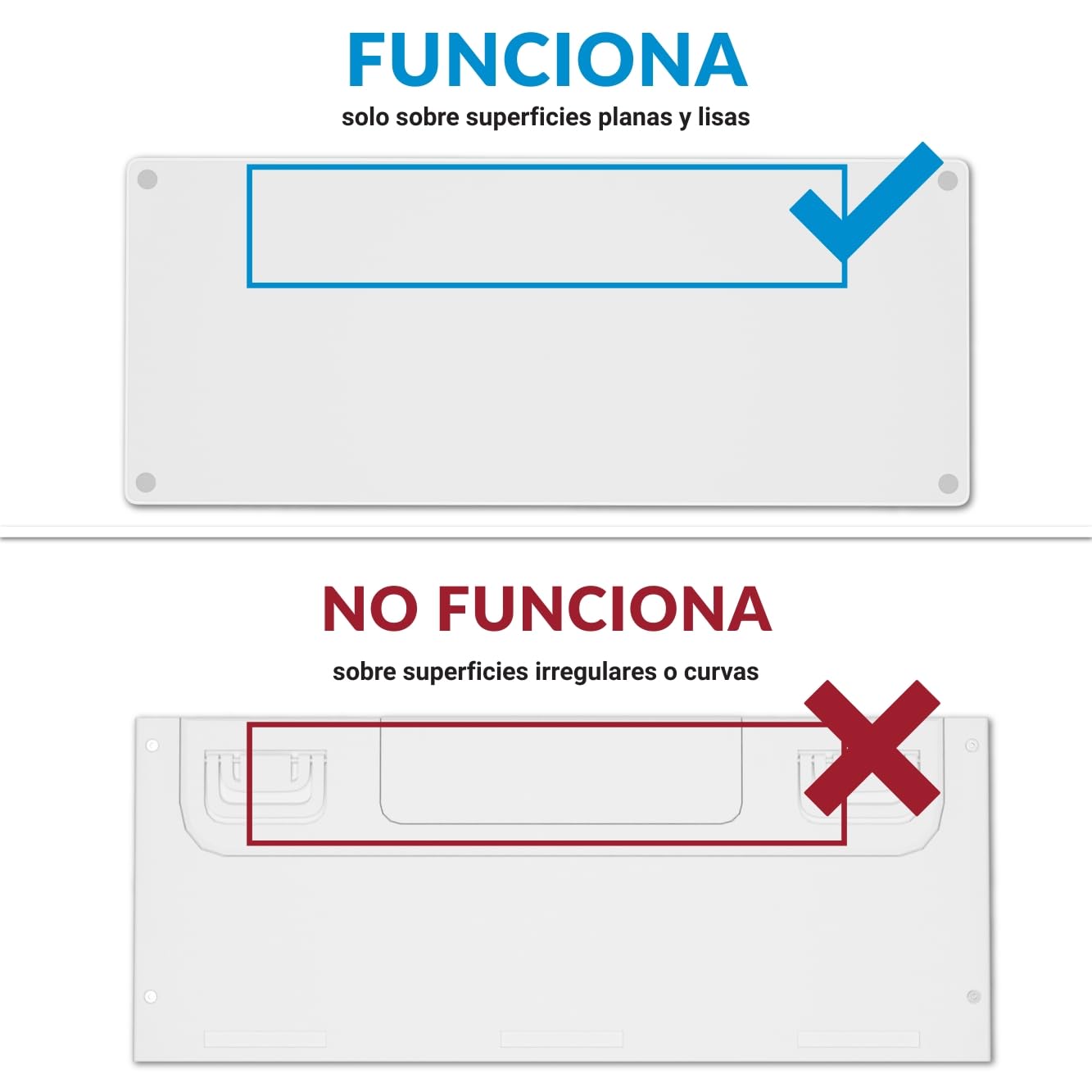 ESC Flip Soporte para Teclado de computadora, 3 Alturas Ajustables (Teclado no Incluido)