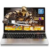 HILLSUSU 2026 Premium 15.6" FHD Business Laptop Computer, 16GB RAM 512GB SSD, Core i5(up to 2.8Gh...