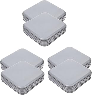 Homoyoyo 6 Pçs Bolsa De Embreagem Para CD Com Fecho De Correr Organizador Suporte Quadrado Com Zíper Carteira Rígida Bolsa Organizadora De Armazenamento Para Carro Suporte De Armazenamento