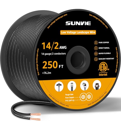 SUNVIE 14/2 Low Voltage Landscape Wire