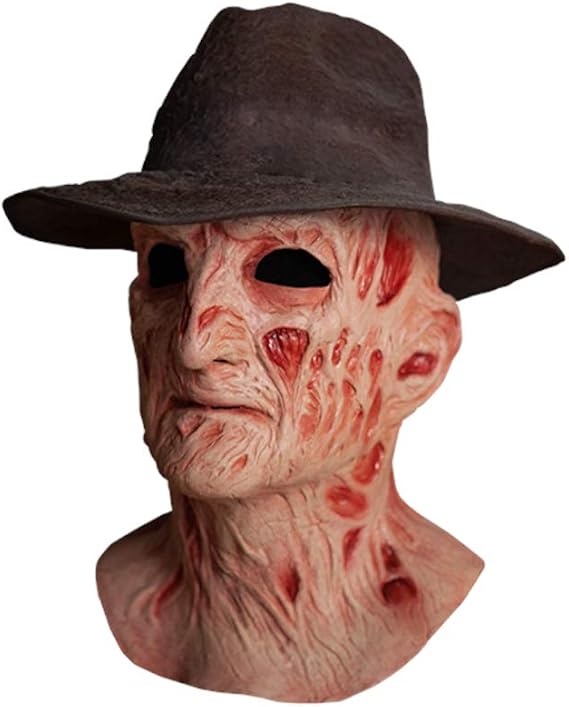 Trick Or Treat Studios A Nightmare On Elm Street 4 Freddy Krueger Mask With Hat