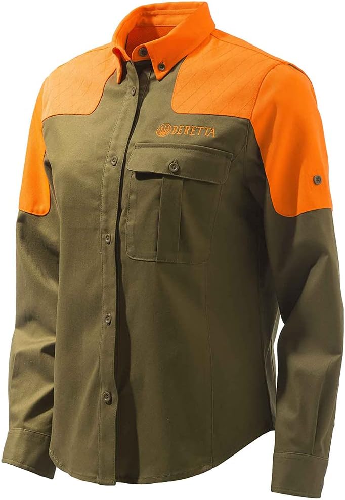 Beretta Womens Women's Tm Field Hunting Shooting Leisure Cotton Shirt