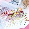 LEEFONE 1 Box of Sequins and Spangles for Crafts, Multi Color Sequin Kids Art Sequins DIY Sequin Supplies for Jewelry Making Handmade Clothes Parties Nails Decorations (Rectangle Box) #4