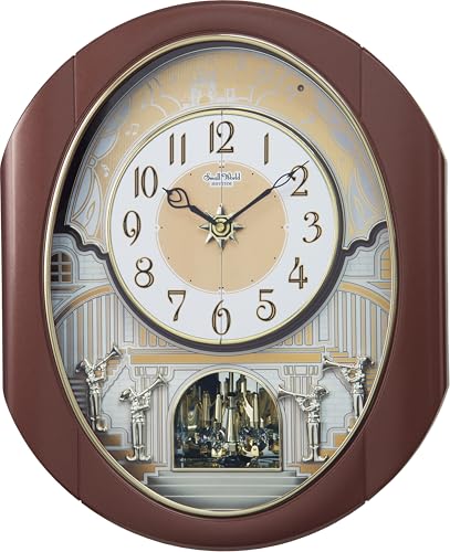 RHYTHM Clocks Palacio Timecracker Magic Motion Clock 4MH439WU06