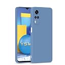 Pikkme Back Cover for Vivo Y31 / Y51A / Y51 / Y51i | Camera Protection Shockproof Soft Matte Silicone Back Case (Aqua Blue) gallery image