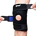 Ipow Breathable Knee Support, Non-slip Knee Brace Sleeve Wraps with Stabilizer and Neoprene Knee Pads Protector for Running,Sports,Patella Pain Relief, Arthritis and Injury Recovery- Adjustable, Black